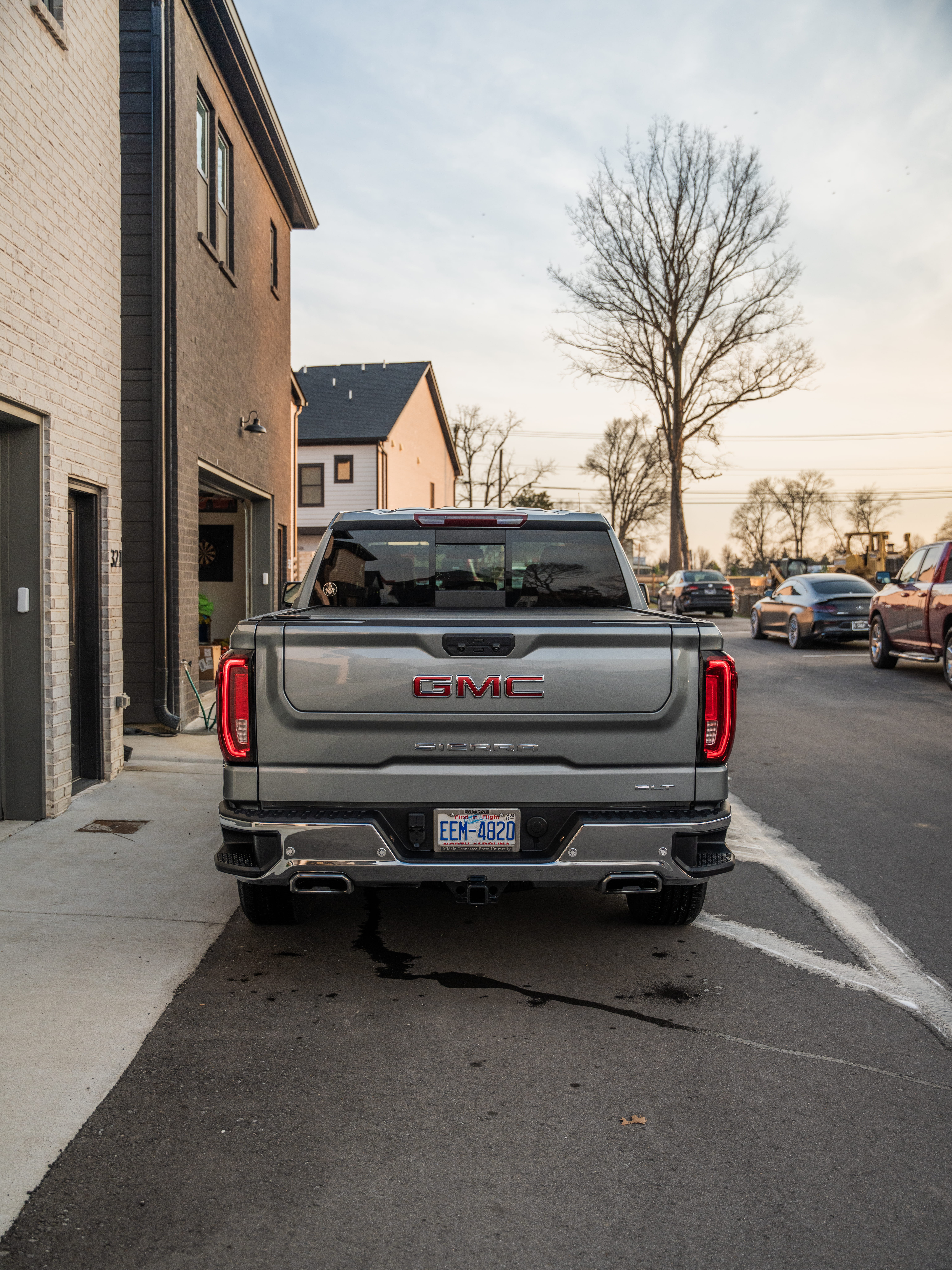 After detailing — rear view